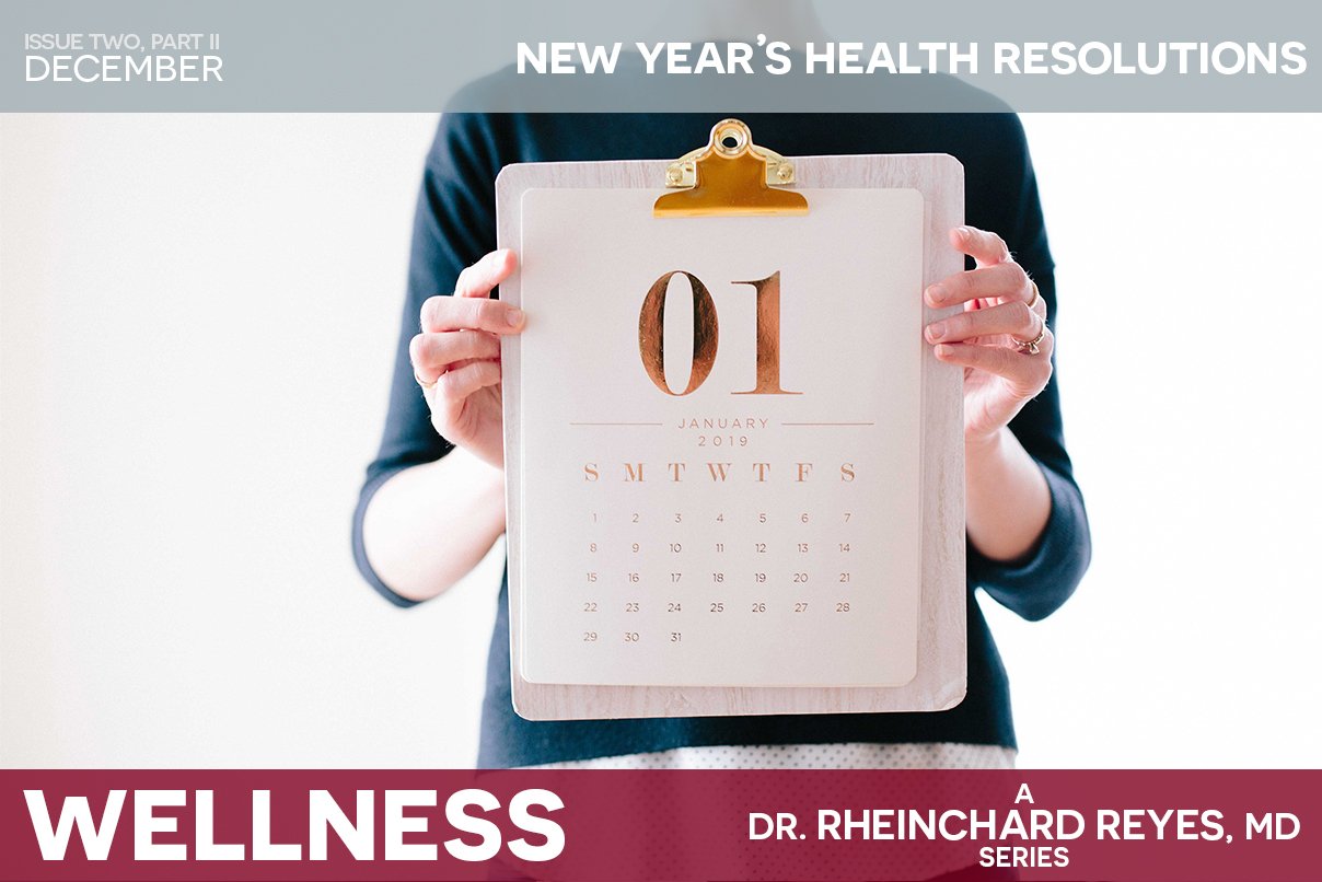 December New Years Health Resolutions Part Ii Dr Rheinchard Reyes Mdpa